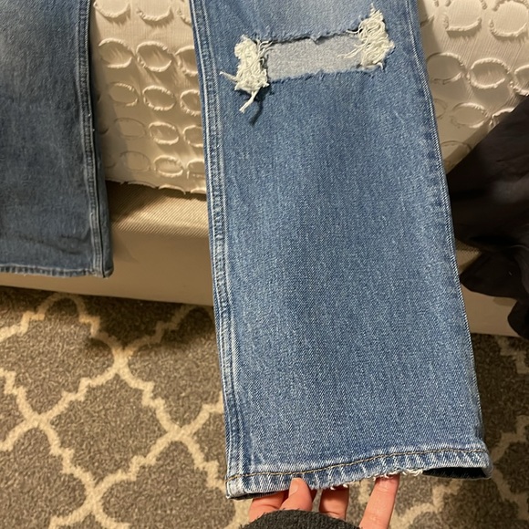 New with tags 90s straight Low rise Abercrombie jeans - Picture 7 of 14